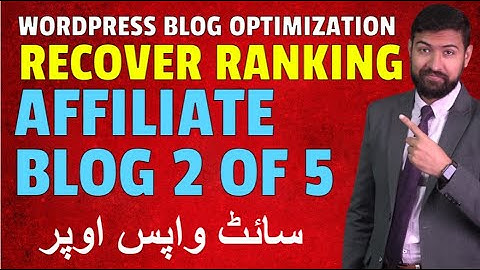Create internal links automatically - Recover affiliate blogging site with 5 tips ABR part 2