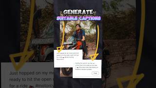 Ai Captions Generator for Your Pictures #shorts #tech #instagram #ai screenshot 1