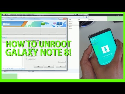 How to Unroot Galaxy Note 8 w/ Stock Firmware! (And Root Again)