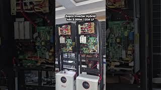 Sistem Inverter Low Frequency 5.000watt Touchscreen dengan MPPT 120A..👌