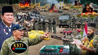 PRABOWO DAN LETDAN MEMBABI MENGANCAM KERAS MAU MEMATIKAN KETUA KKB YANG BERANI MAU MERDEKA SENDIRI