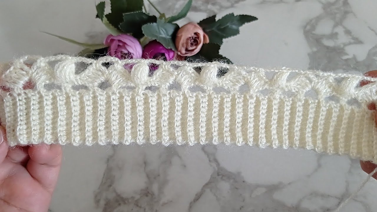 trend tığ işi yelek hırka şal modeli anne yeleği(yeni başlayanlar için)bu model kol yaka kesimi