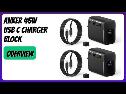 REVIEW (2026): Anker 45W USB C Charger Block. Features