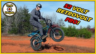 More Volts, More Fun!...new 52 Volt Jasion Retrovolt Pro E-bike Ride & Review!