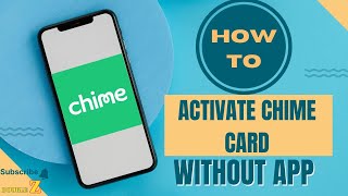 How to Activate Chime Card Without App (2025)l Double Z