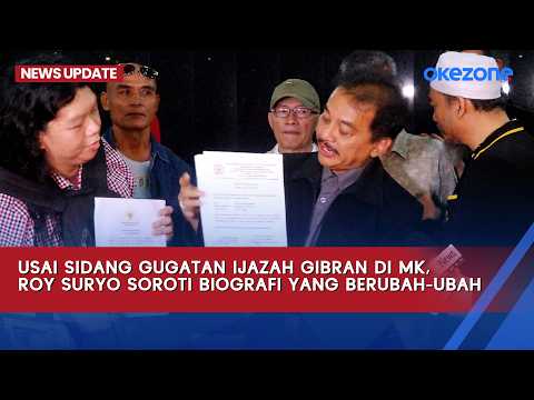 Usai Sidang Pendahuluan MK Gugatan Ijazah Wapres Gibran, Roy Suryo Soroti Biografi yang Berubah-ubah