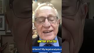 Alan Dershowitz Reveals Trump's Secret Loophole for a 3rd Term: He Can't Run, But Can Be Appointed!