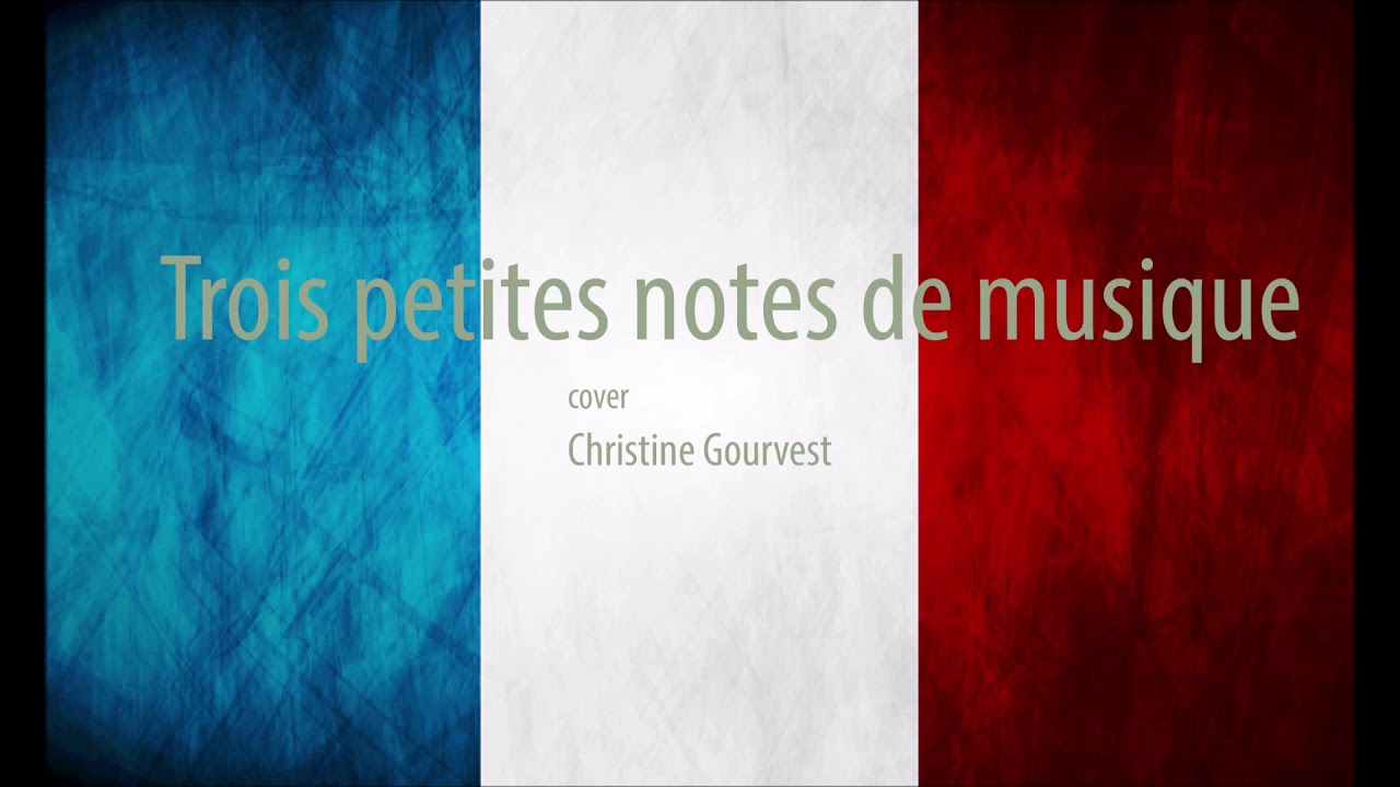 Trois petites notes de musique, Yves Montand, Cora Vaucaire - YouTube
