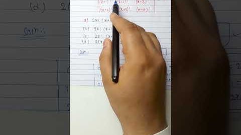 #Shorts determinants class 12 Shorts tricks video NDA / IIT JEE free doubt solution RAHUL SIR shorts