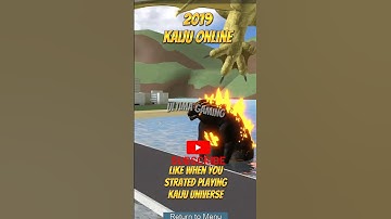 Like when you started playing Kaiju Universe #kaijuuniverse #godzilla #shortsvideo