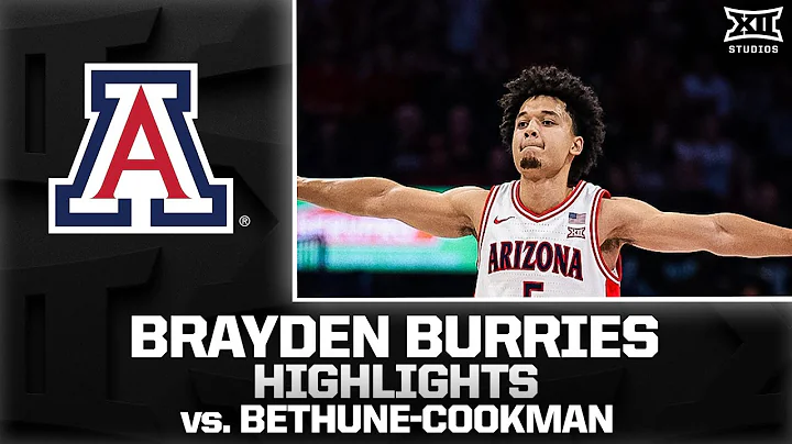 Brayden Burries Highlights vs. Bethune-Cookman | 2025-26 Big 12 Men’s Basketball