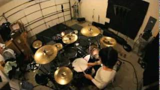 Caleb Burton (In Hearts Wake) drum tracking 2012