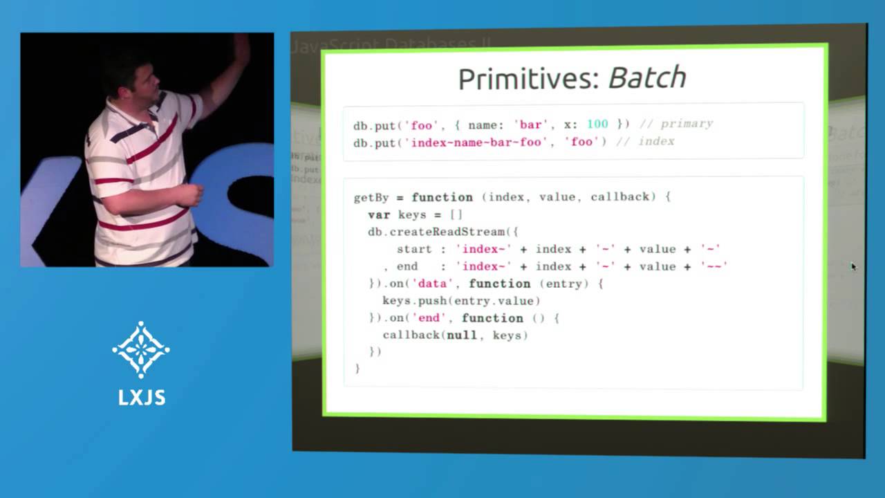 awesome oscillator LXJS 2013 - Rod Vagg - JavaScript Databases 2