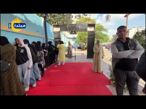 استمرار توافد الناخبين على مدرسة الشهيد طيار محمد جمال عبد العزيز بالمنيل