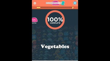 Wordbrain 2 Vegetables Answers
