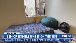 Senior homelessness on the rise