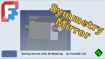 3D Modeling Mastery: Mirror Symmetry in FreeCAD - Essential Design Technique
