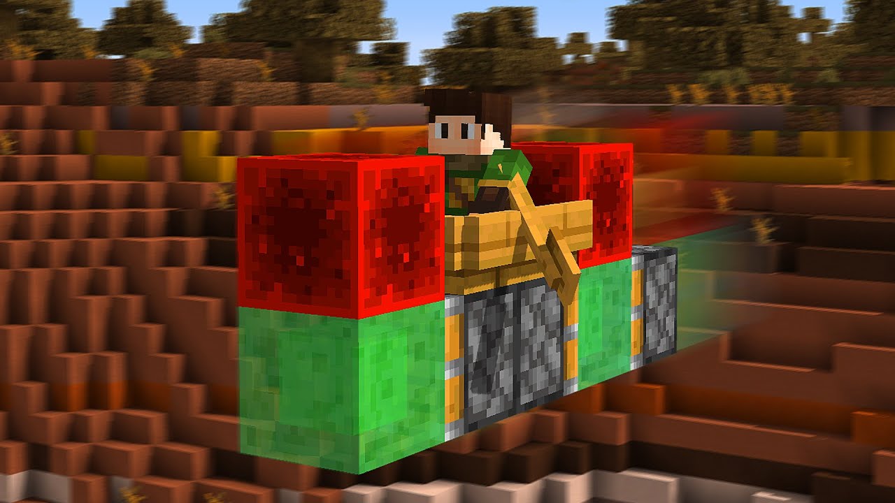 Minecraft-Tutorial: So baut man ein Redstone Flugzeug 