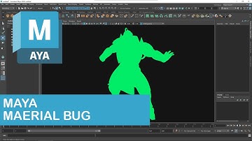 MAYA TIPs: #002 Green Material "bug" on model