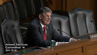 Manchin Questions Defense Budget Officials On Department Of Defense Fiscal Oversight