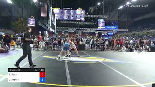 120 Lbs Round Of 16 - Blake Fox, Iowa Vs Caio Aron, Texas 9b67