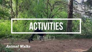Module 3 Sensory Workout - Animal Walk Activities