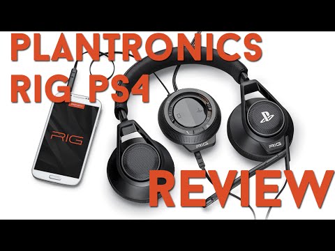 Plantornics RIG PS4 review y unboxing