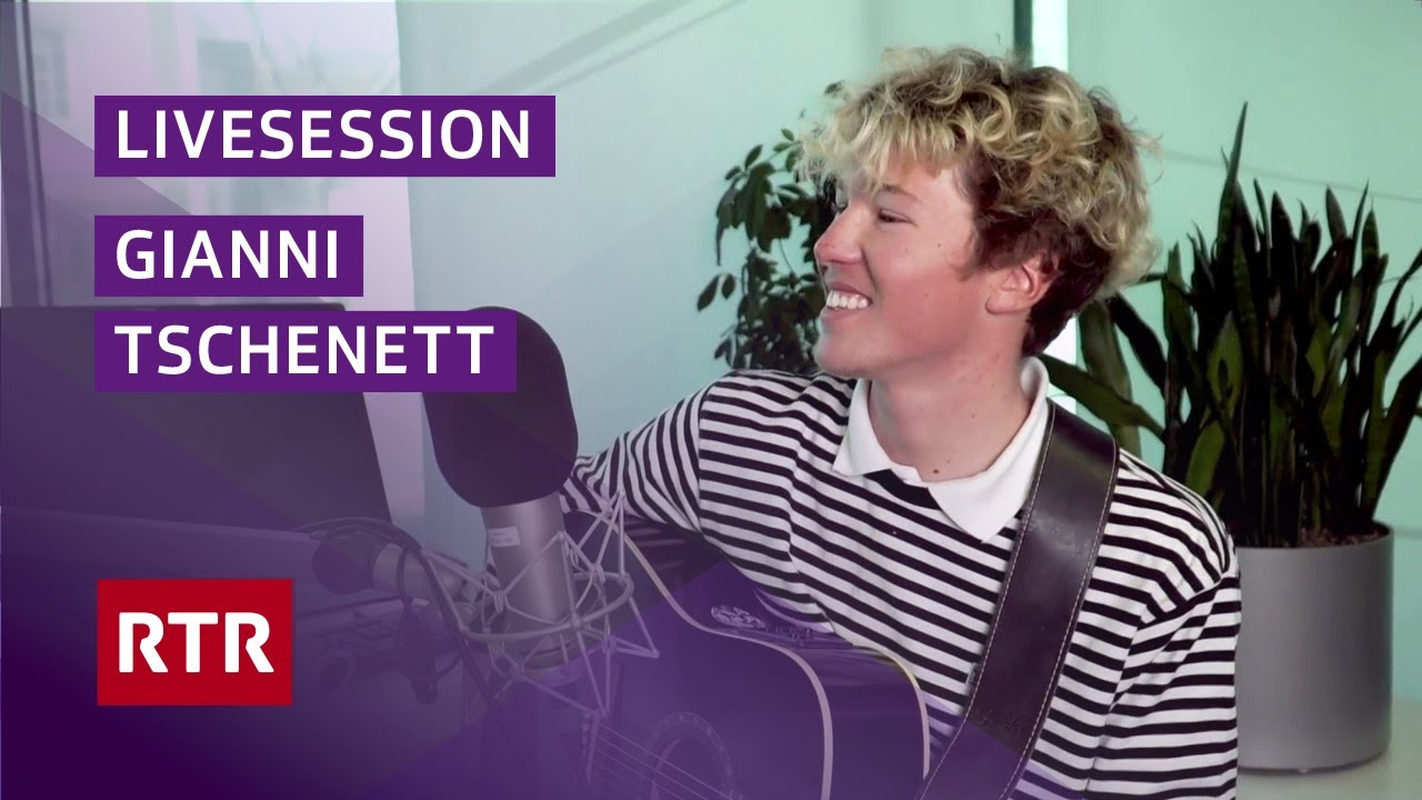 Gianni Tschenett 48avel Top Pop Rumantsch «Tschêl blov» I RTR Musica