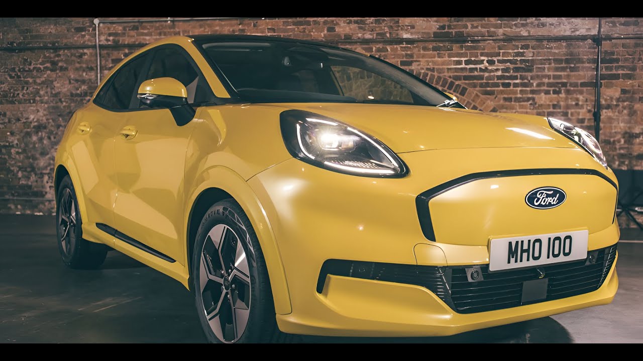 Ford Puma Gen-E 2026: Электрический «горячий хэтчбек», который вот-вот потрясёт мир внедорожников.