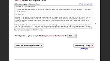 Free Article Spinner Software [Article Spinner]