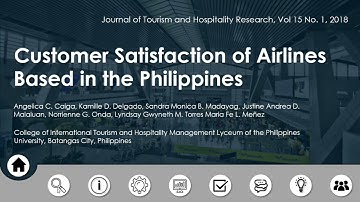 Customer Satisfaction of Airlines Based in the Philippines: Aviation Research Study