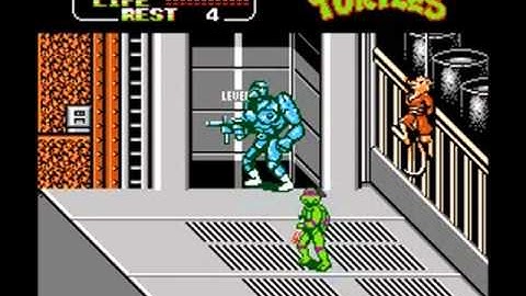 Teenage Mutant Ninja Turtles II: The Arcade Game (NES)