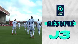 Résumé 3ème journée - Ligue 2 BKT / 2023-2024