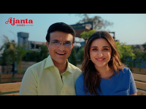 Saurav and Parineeti want you to listen to your feet from today. Ajanta Shoes' new TVC.