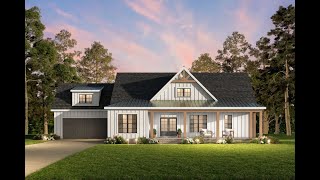 1,500 Sq Ft Modern Farmhouse Design Virtual Tour Plan 009-00483