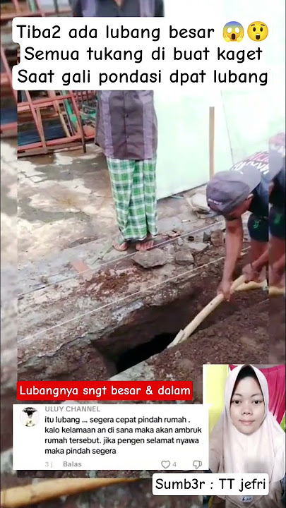 MOMENT PARA TUKANG GALI PONDASI RUMAH DAPAT LUB_ANG #videoviral #infohariini #infoterbaru