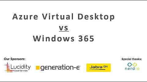 Azure Virtual Desktop vs Windows 365