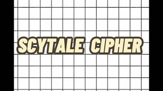 Scytale Cipher