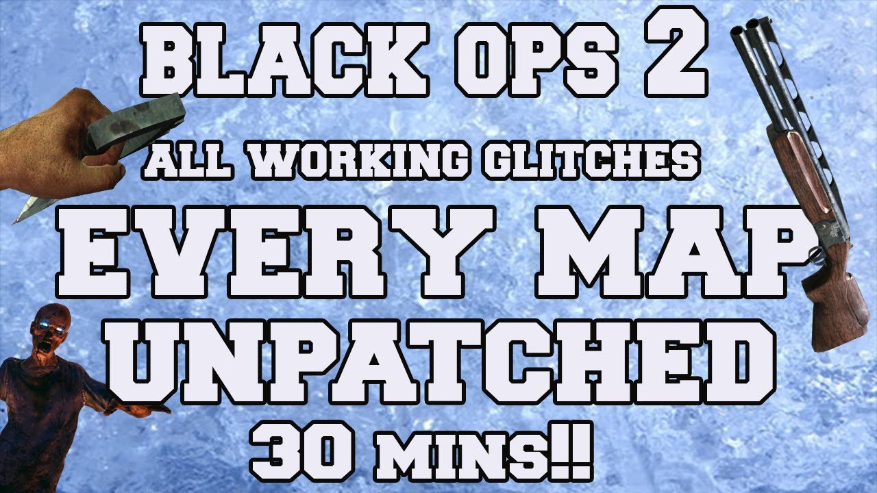 New COD Black Ops 2 Zombie Glitches Montage Part 1 All Glitches YouTube