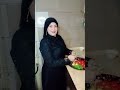 روتين في المطبخ