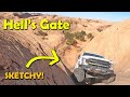 Ford F250 Truck Camper on Hell's Gate in Moab! Plus Hells Revenge Trail...