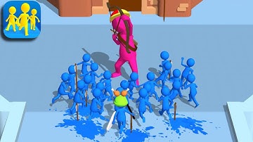 Join Clash 3D Gameplay Walkthrough Part - 244 (iOS,Android) All Levels