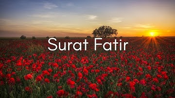 سورة فاطر تلاوة هادئة تريح القلب Surat Fatir