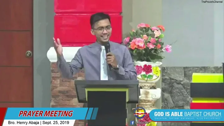 The IMPORTANCE of the WORD of GOD (2 Timothy 3:15-17) - Preaching (Tagalog / Filipino)