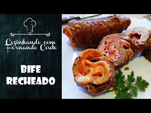 COMO FAZER BIFE RECHEADO (POR FERNANDO COUTO)