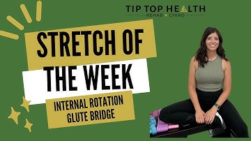 Internal Rotation Glute Bridge