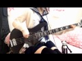 【月刊少女 野崎くんOP】君じゃなきゃダメみたいのベース弾いてみた【ちい】