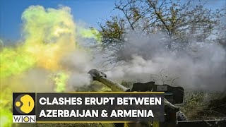 Armenia-Azerbaijan border clash: Fragile ceasefire as clashes continue | WION Resimi