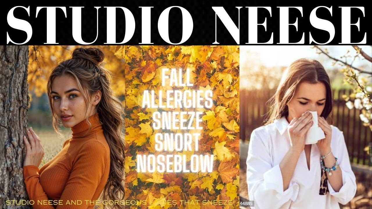 STUDIO NEESE FALL ALLERGIES THAT SPARK SNEEZES AND NOSEBLOWS! - YouTube