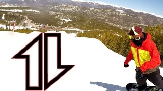 Dropping into the halfpipe